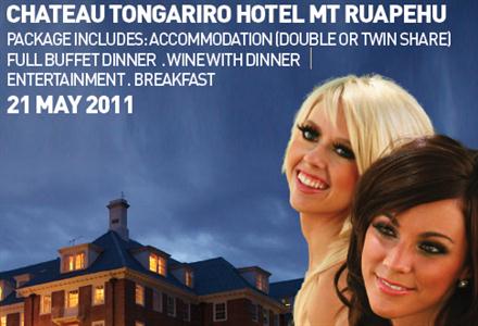 The Pink Ball 2011-Bayview Chateau Tongariro Hotel Mt Ruapehu